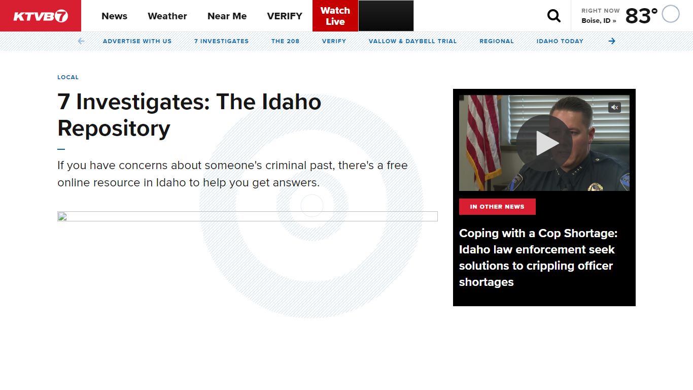 7 Investigates: The Idaho Repository | ktvb.com